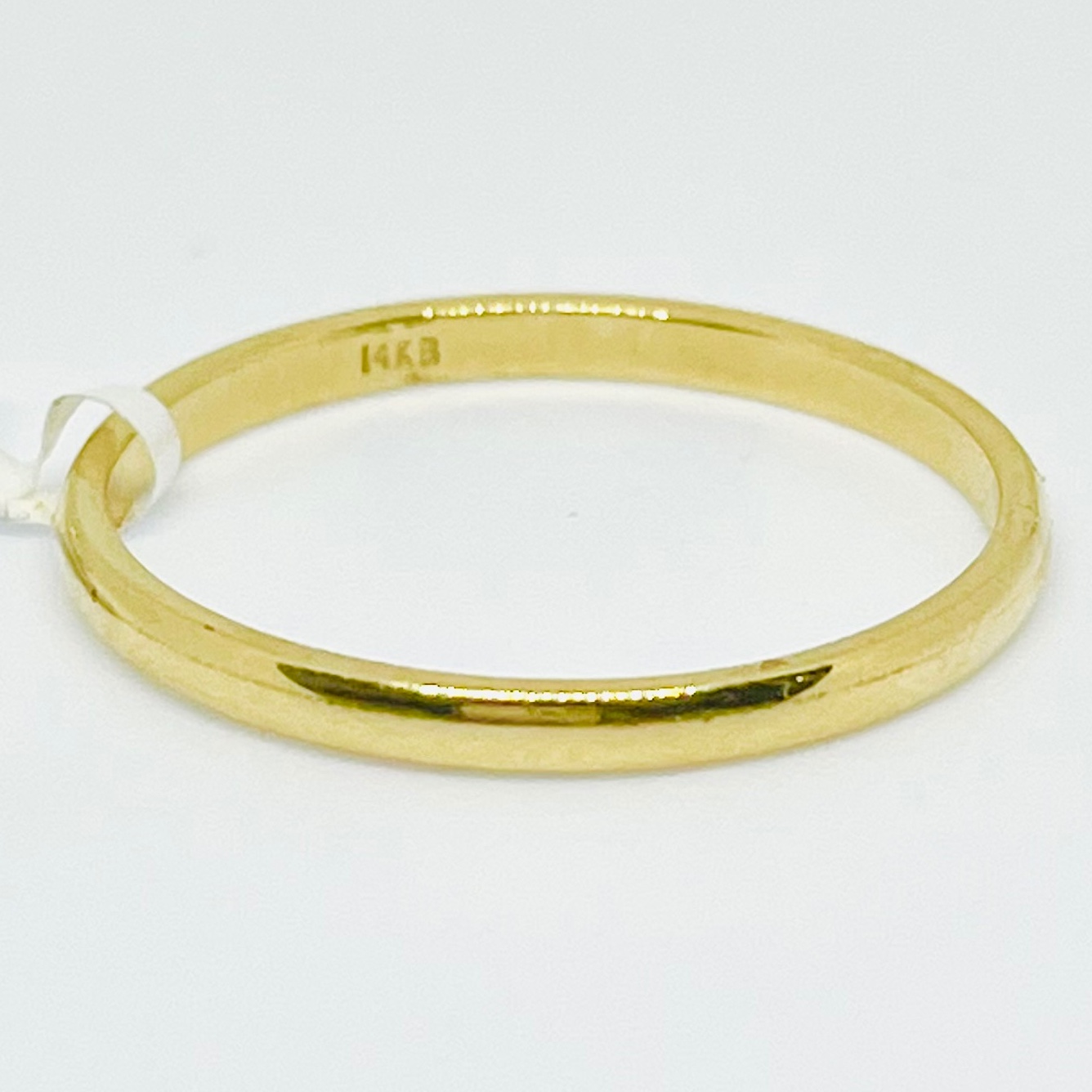 14K Yellow Gold Wedding Band