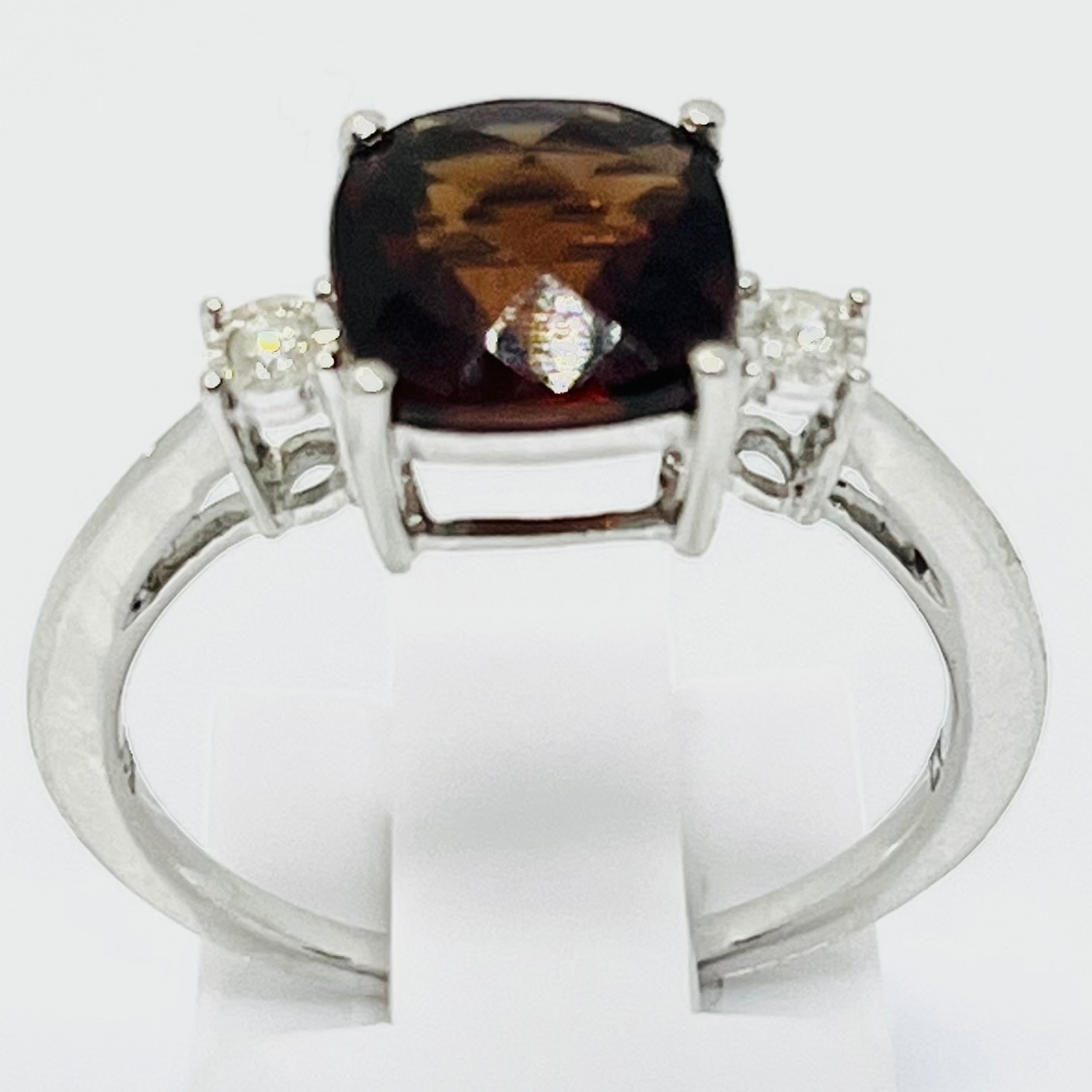 10K Ruby Cushion Ring