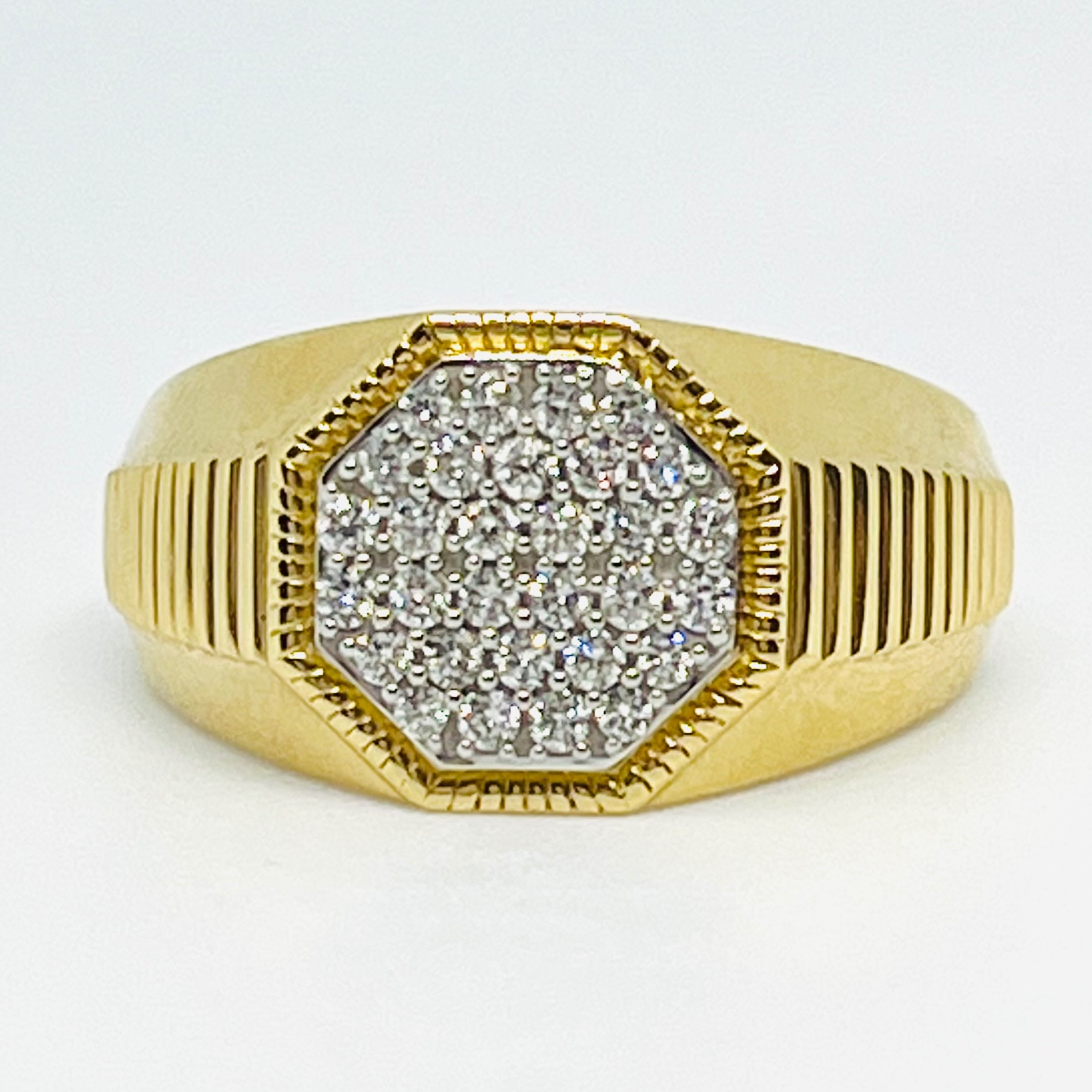 Diamond Men's Fashion Ring