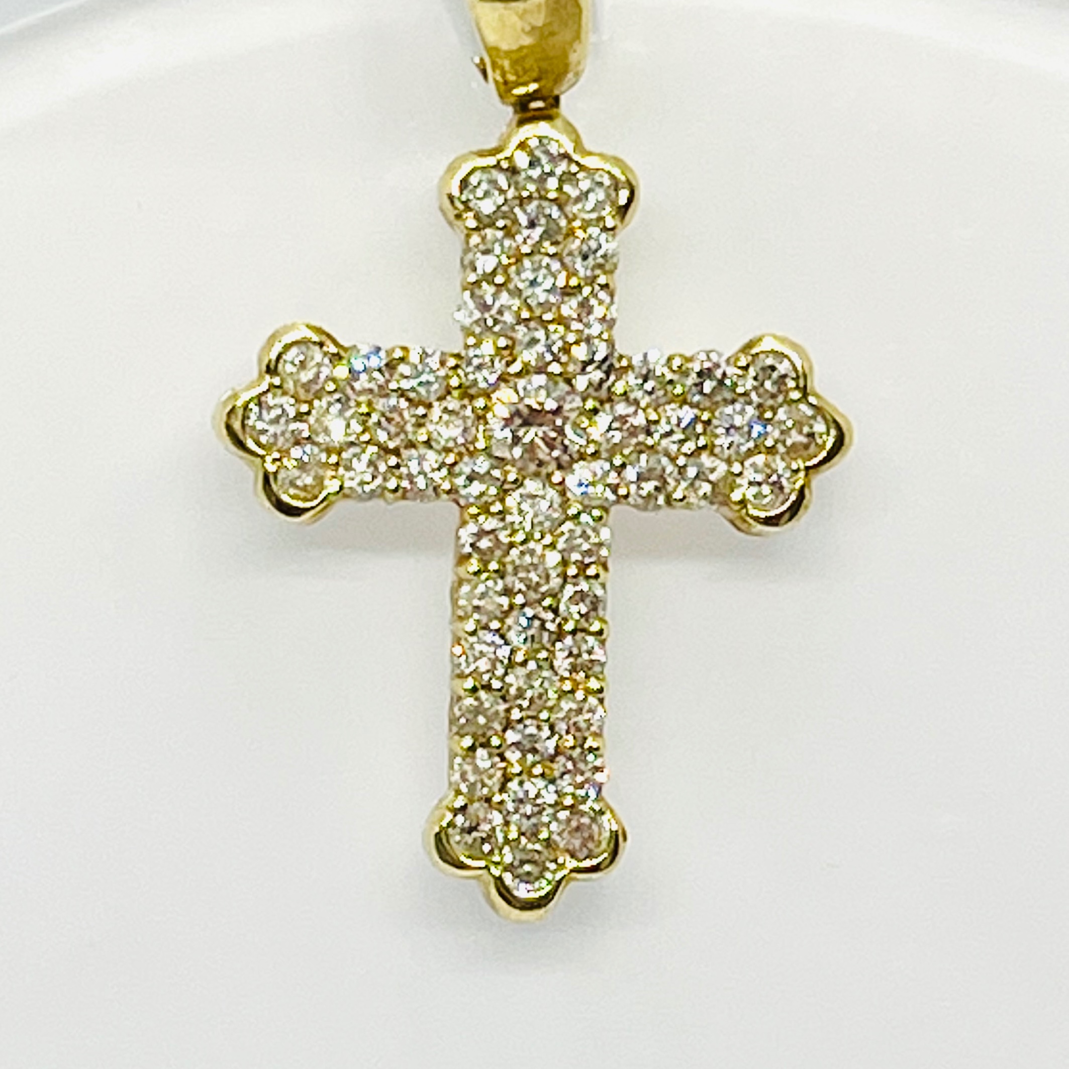 Diamond Cross Pendant