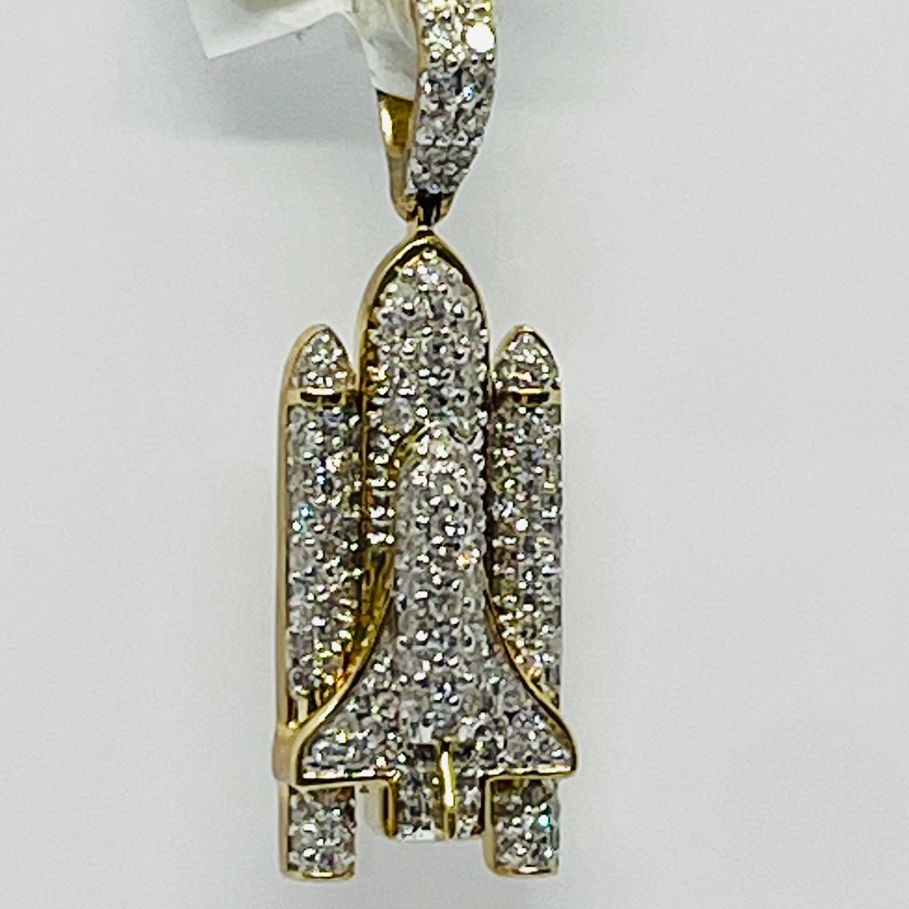 Diamond Rocket Pendant