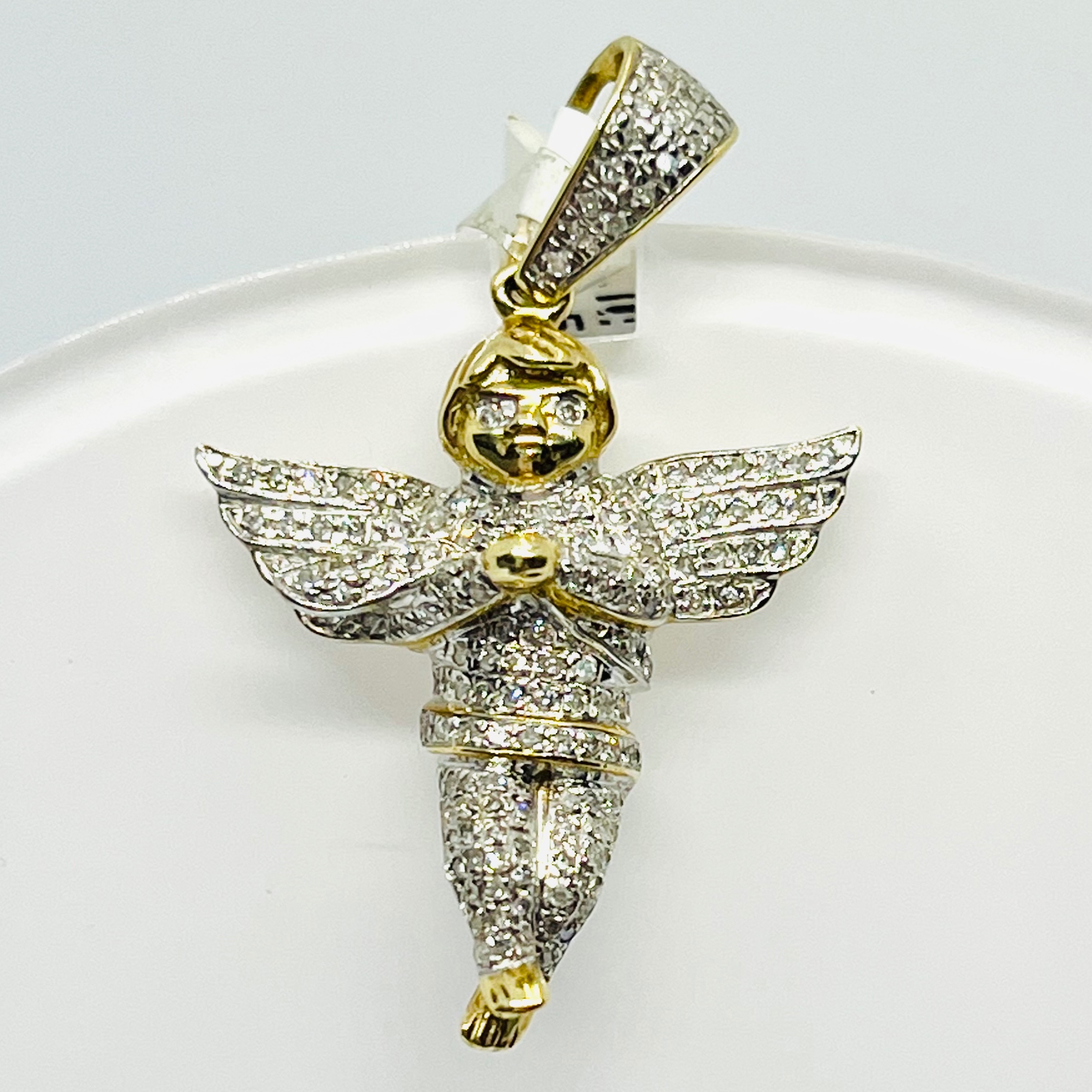 Diamond Angel Pendant