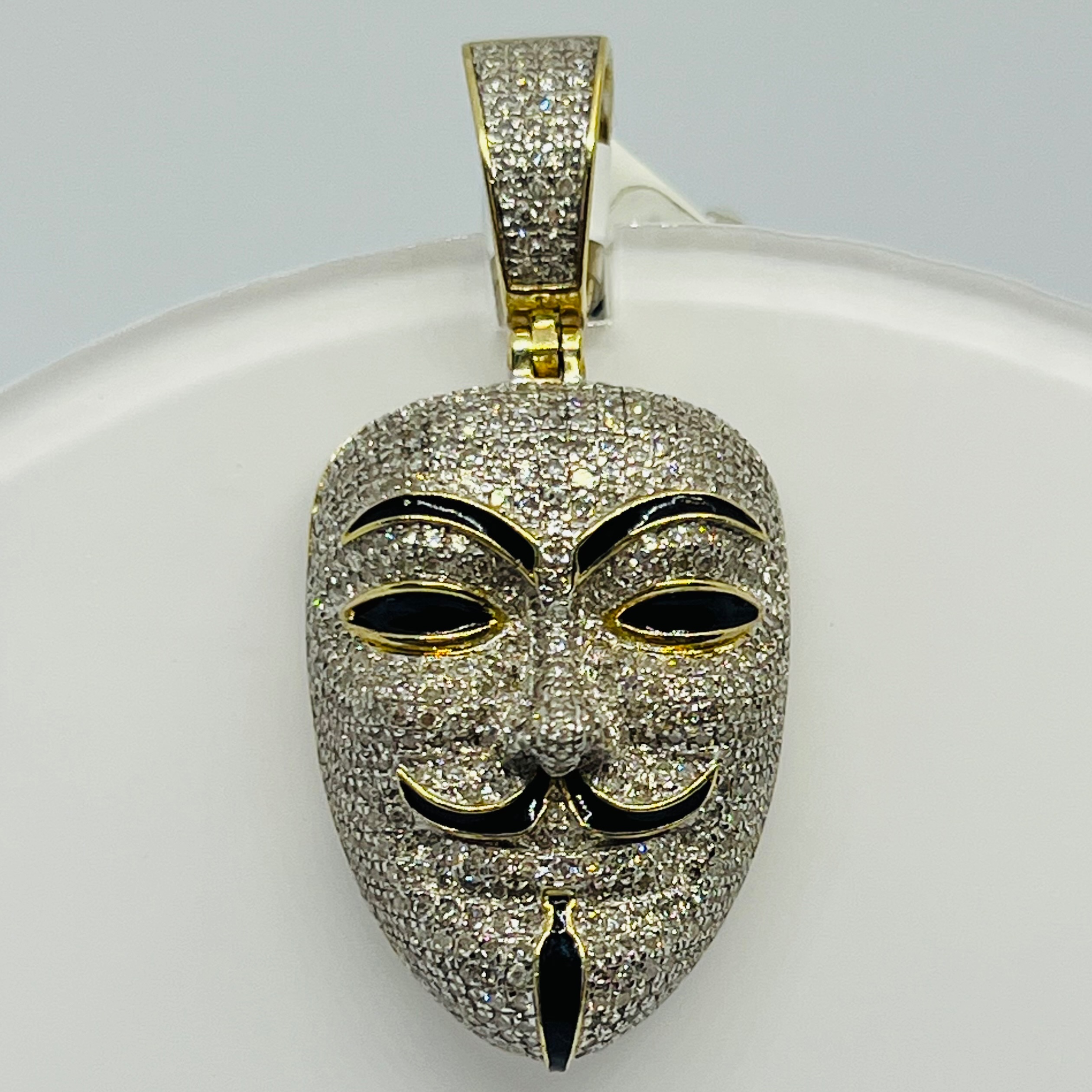 Diamond Mask Pendant