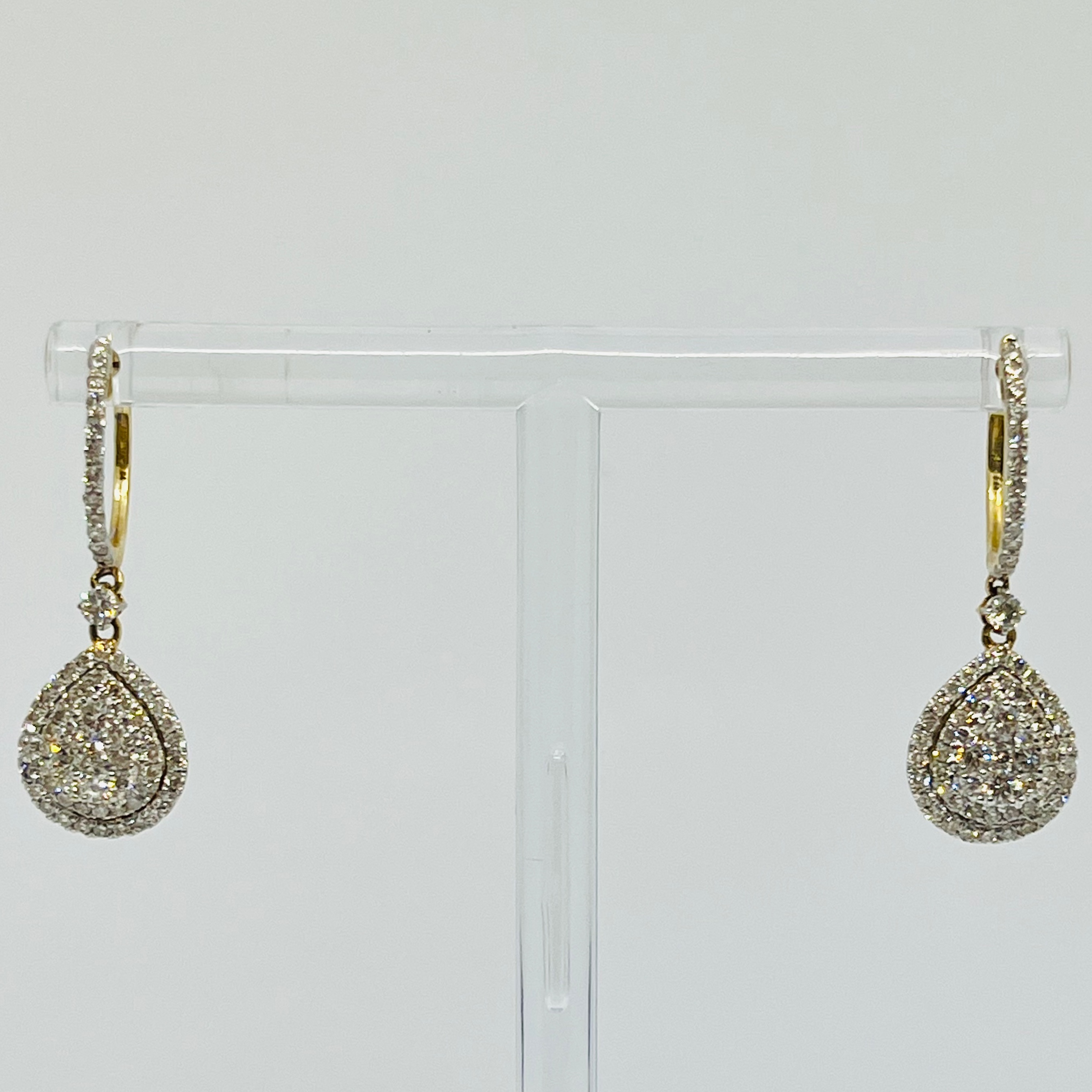 Diamond Drop Earrings