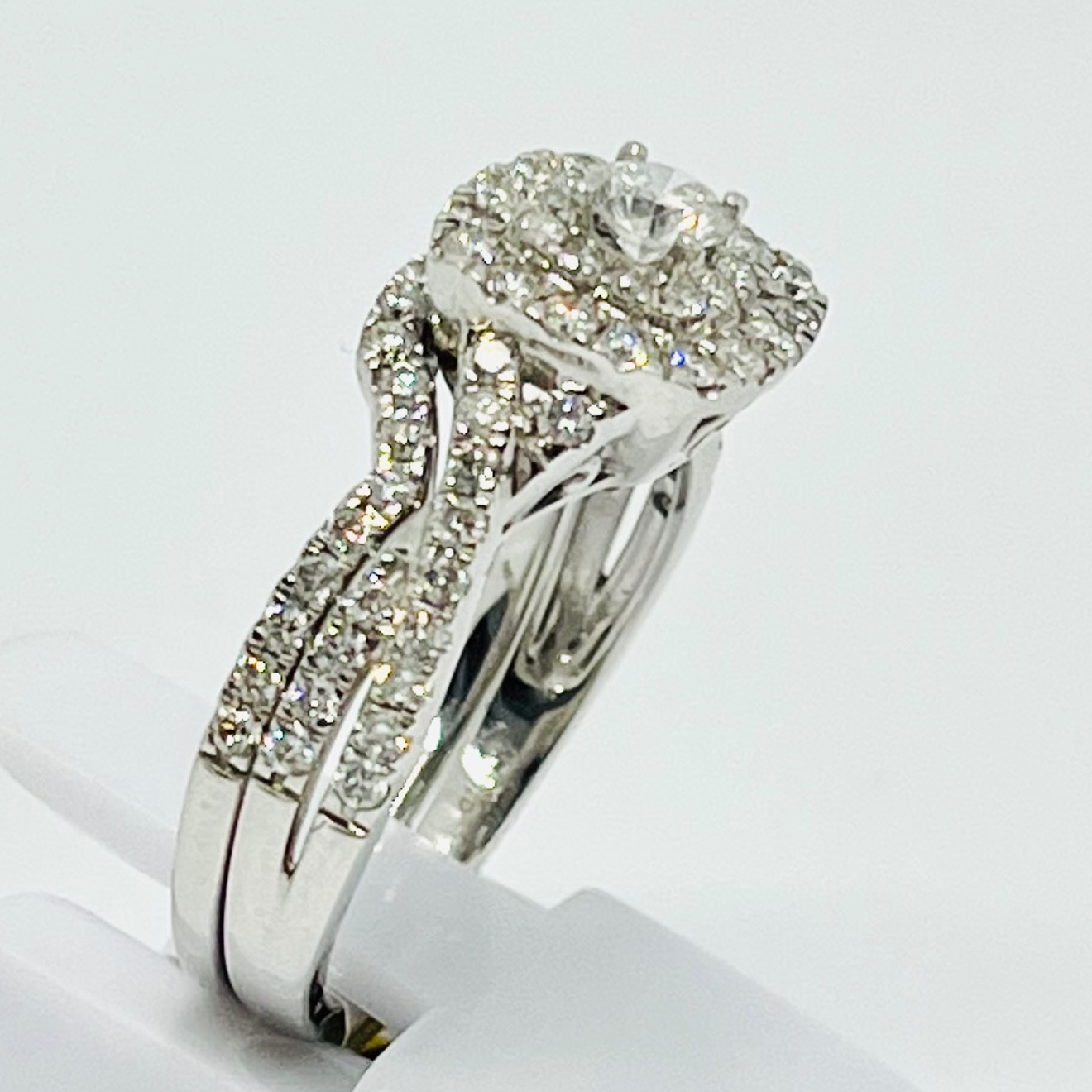 Solitaire Diamond Bridal Set