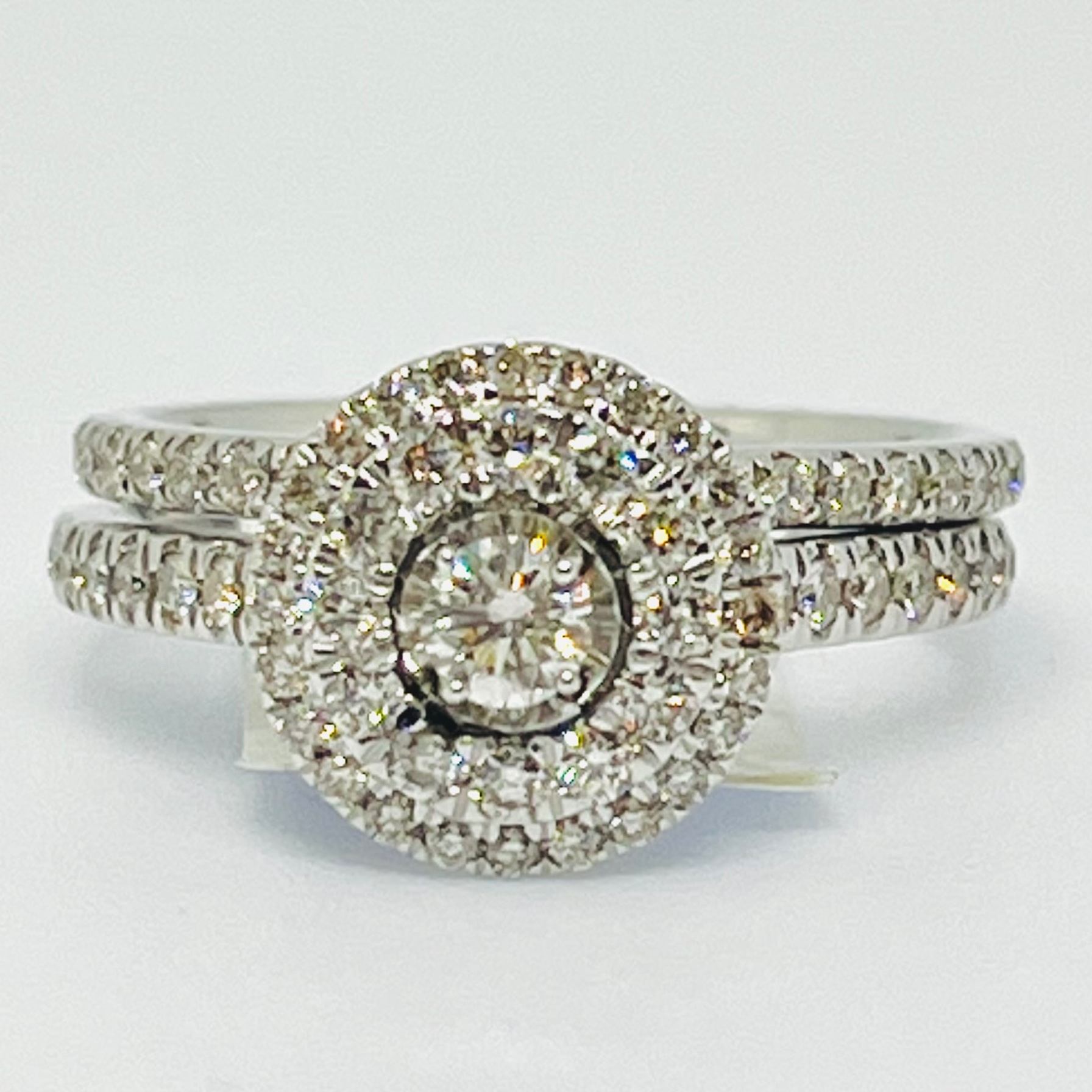 Round Diamond Bridal Set