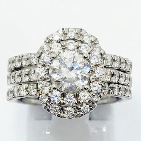 14K Diamond Bridal Set