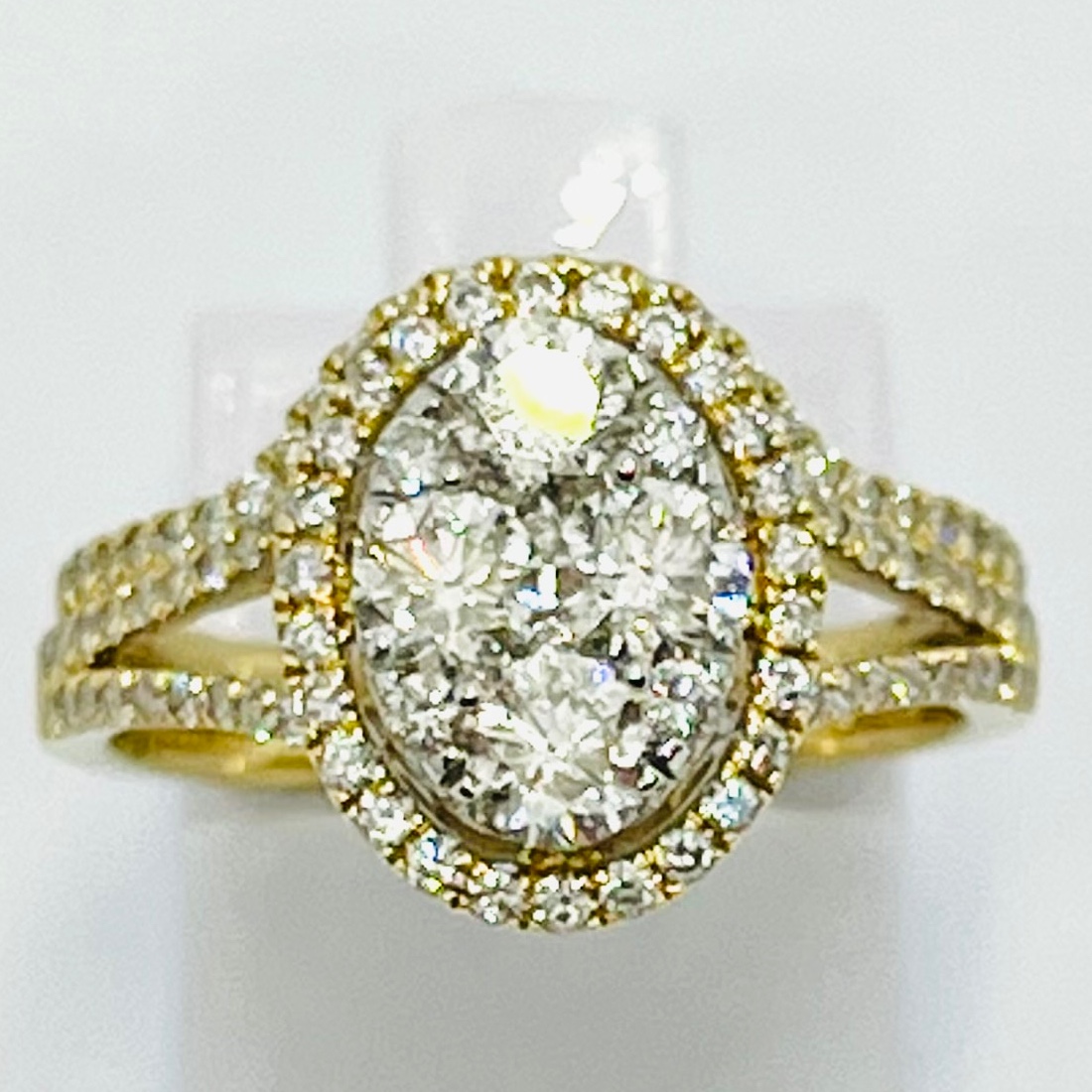 Oval Style Diamond Bridal Set