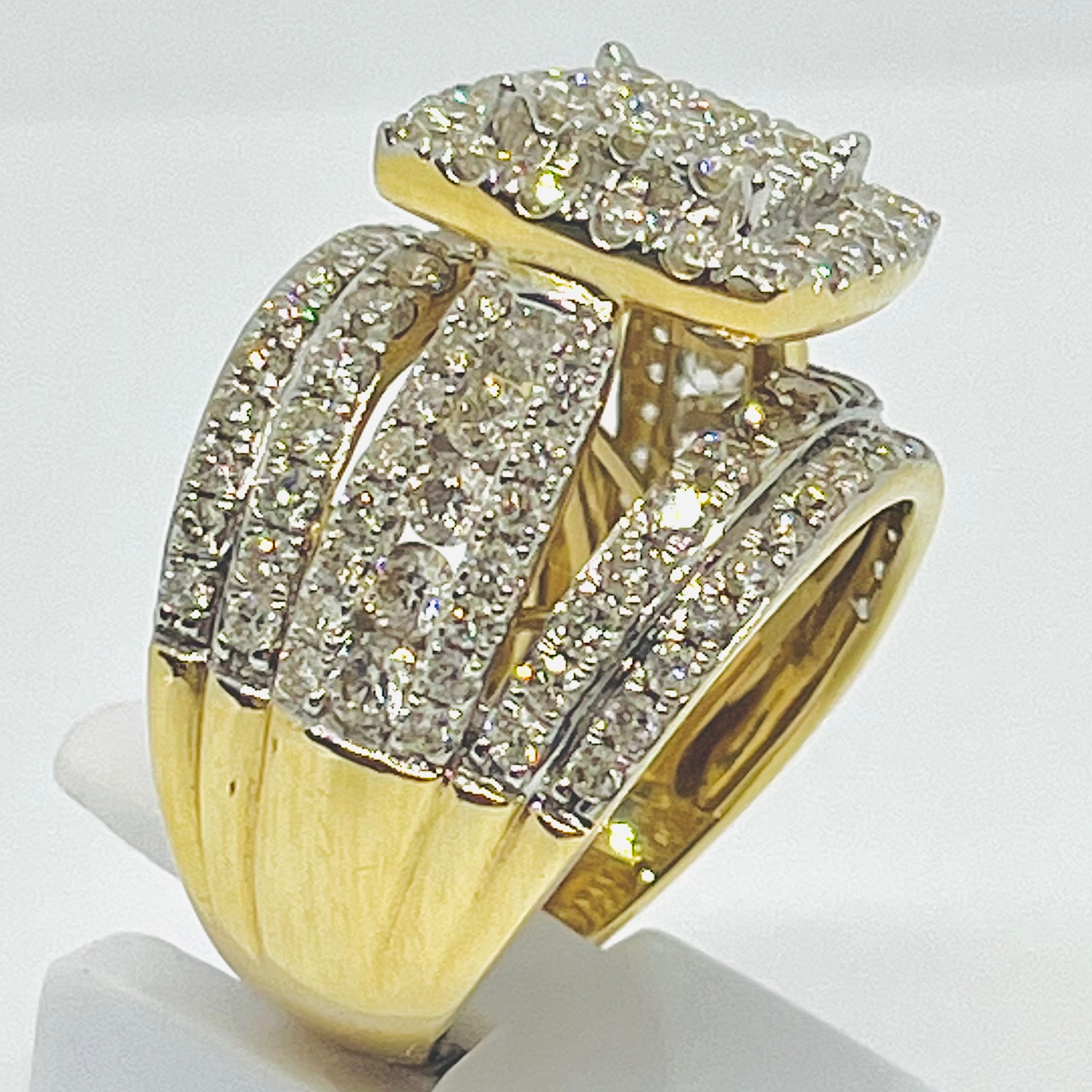 Cocktail Diamond Engagement Ring