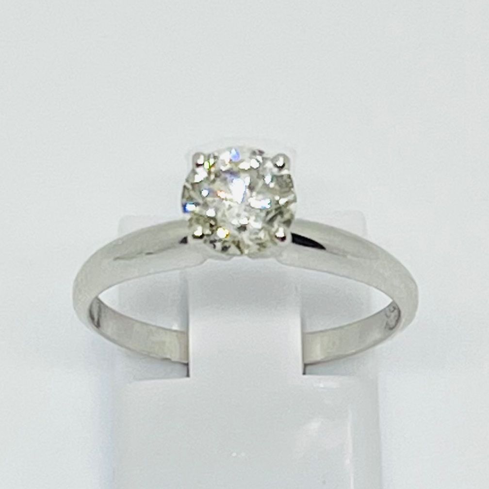 Solitaire Diamond Engagement Ring