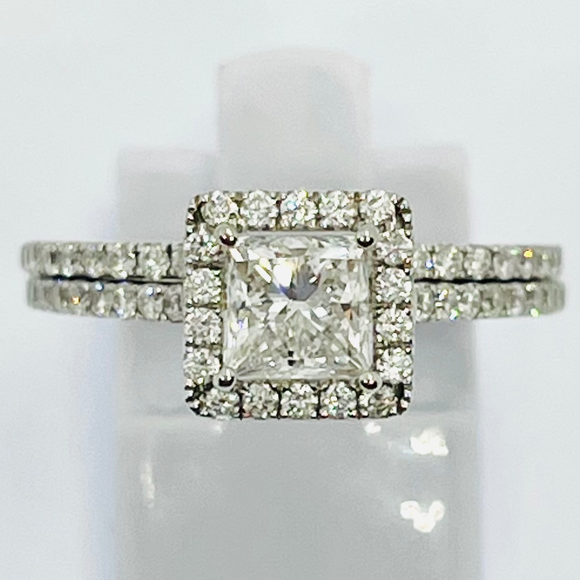 Princess Cut Bridal Set