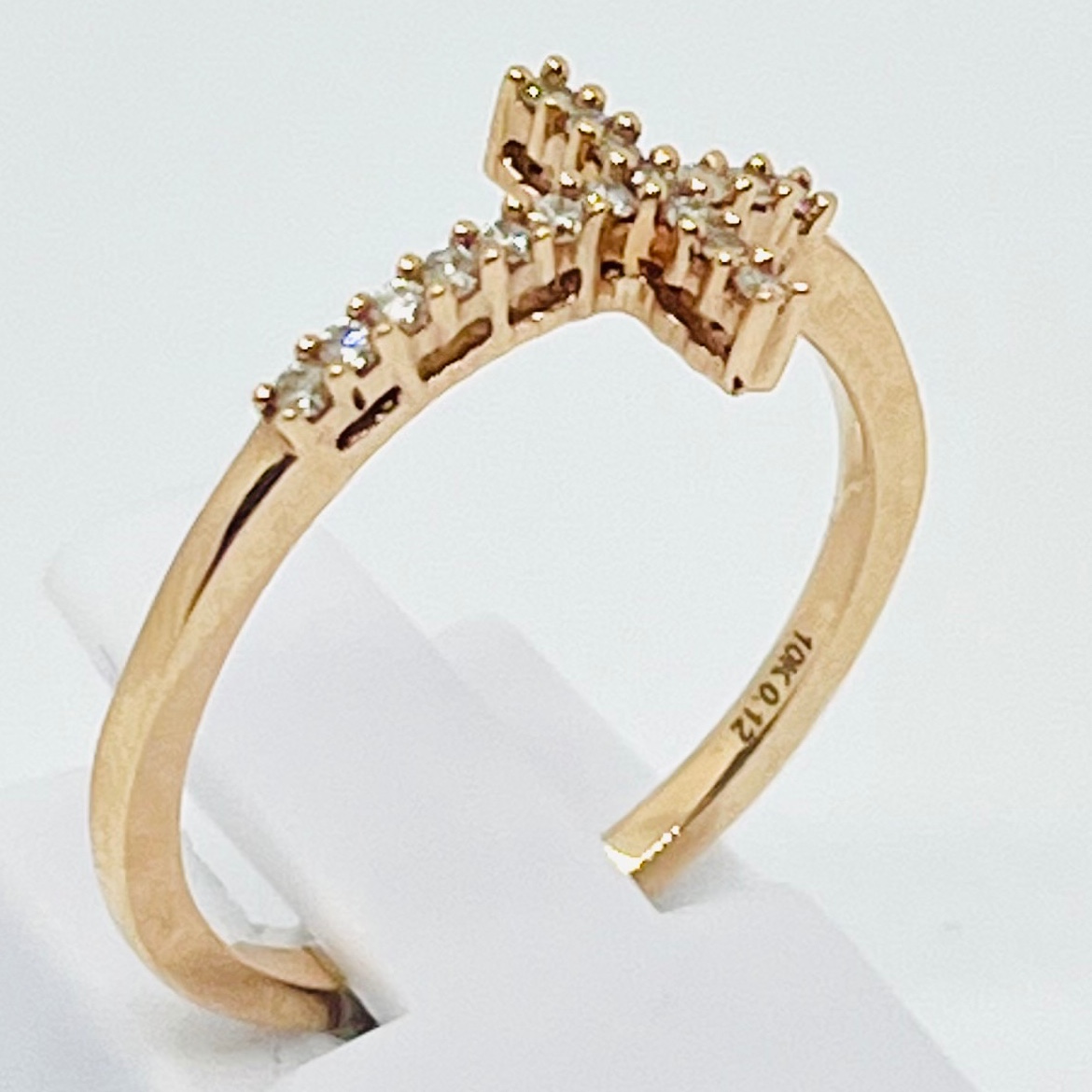 Diamond Cross Ring