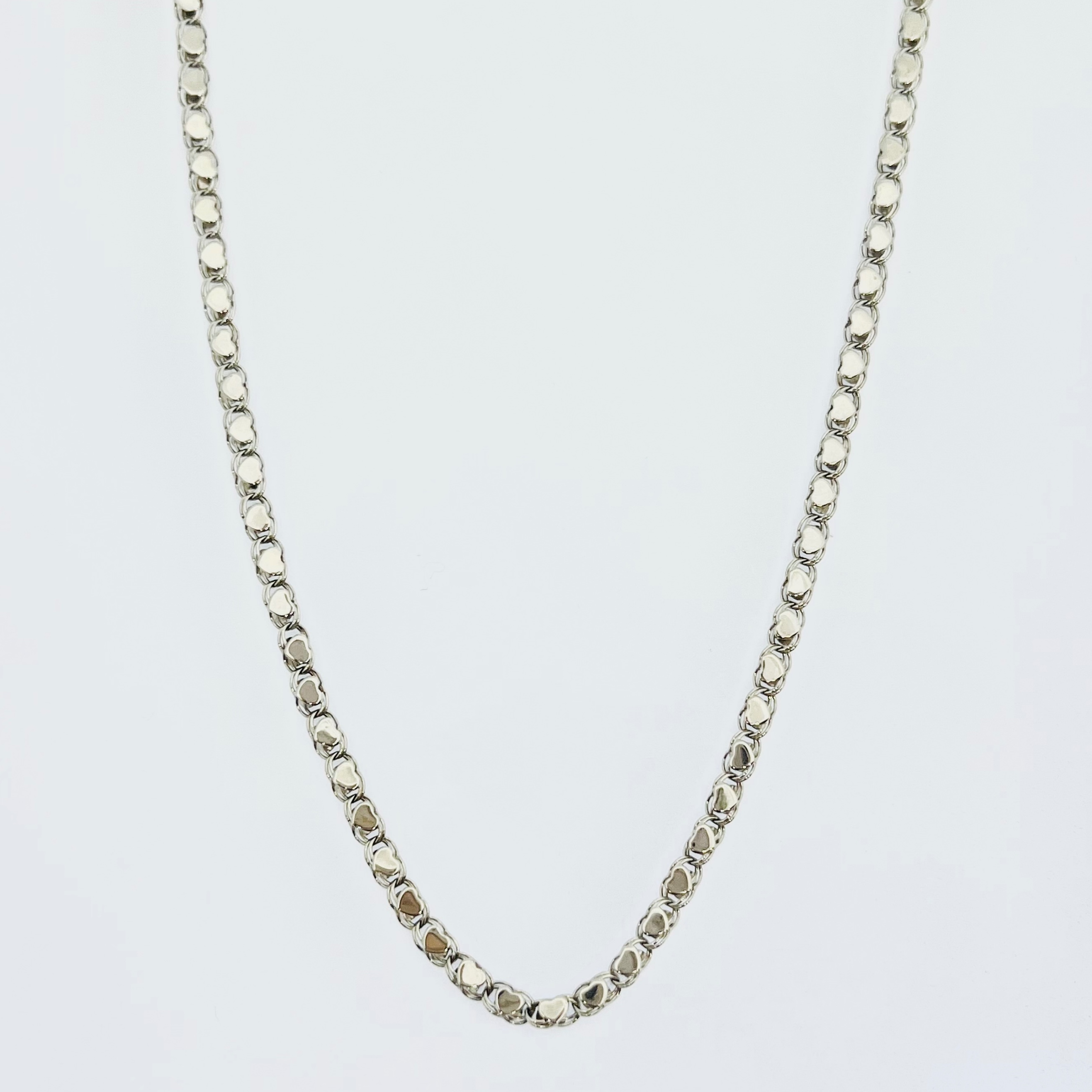 14K White Gold Necklace