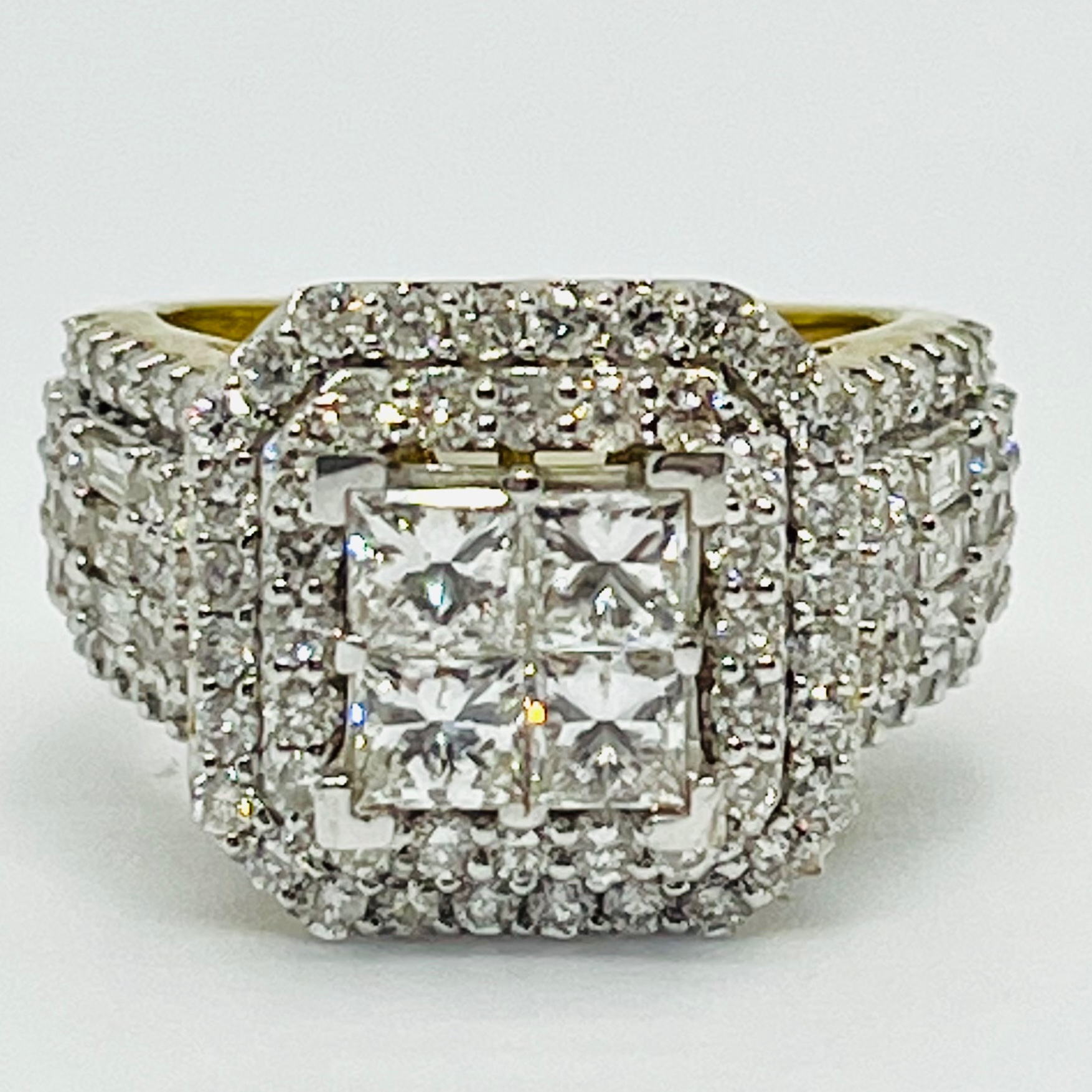 Cocktail Diamond Engagement Ring
