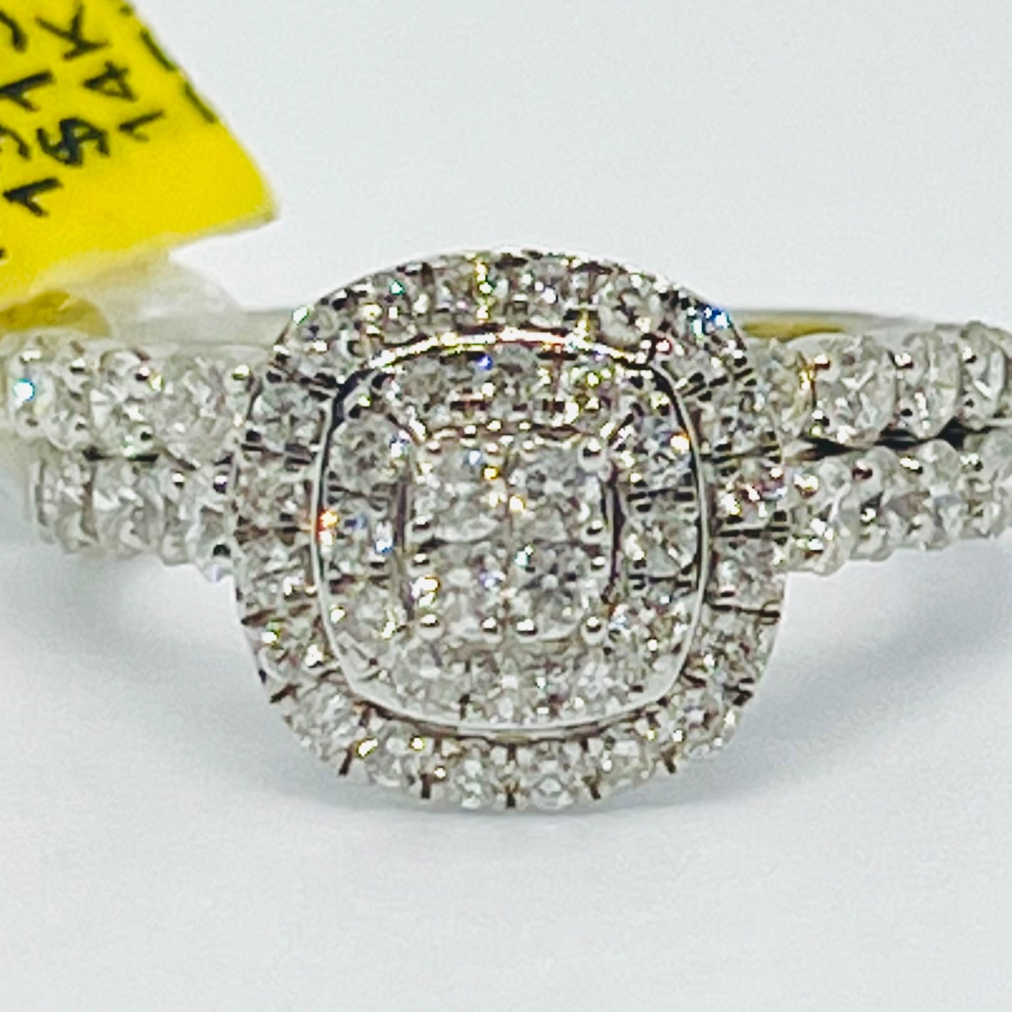 Diamond Double Halo Bridal Set