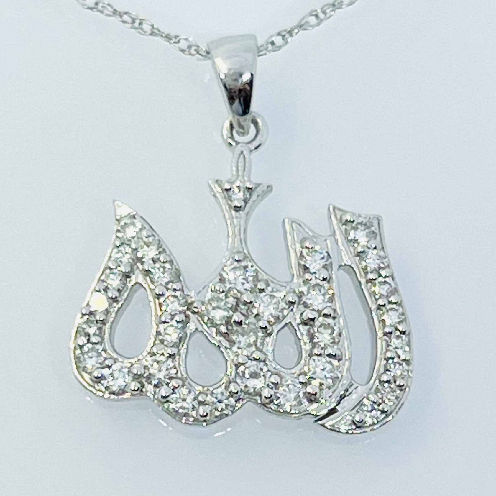 Allah Diamond Pendant