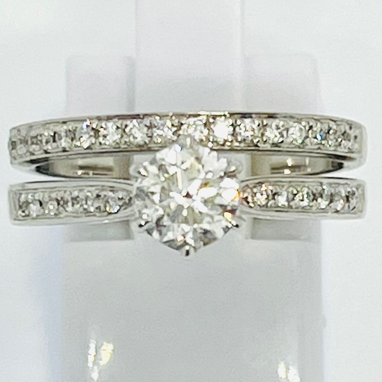Platinum Diamond Bridal Set