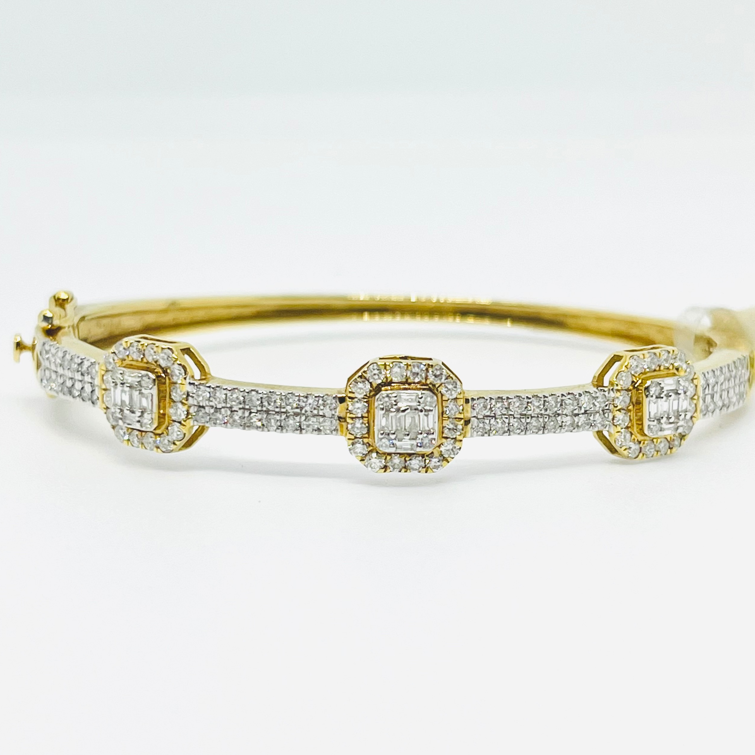 14K Diamond Fashion Bracelet