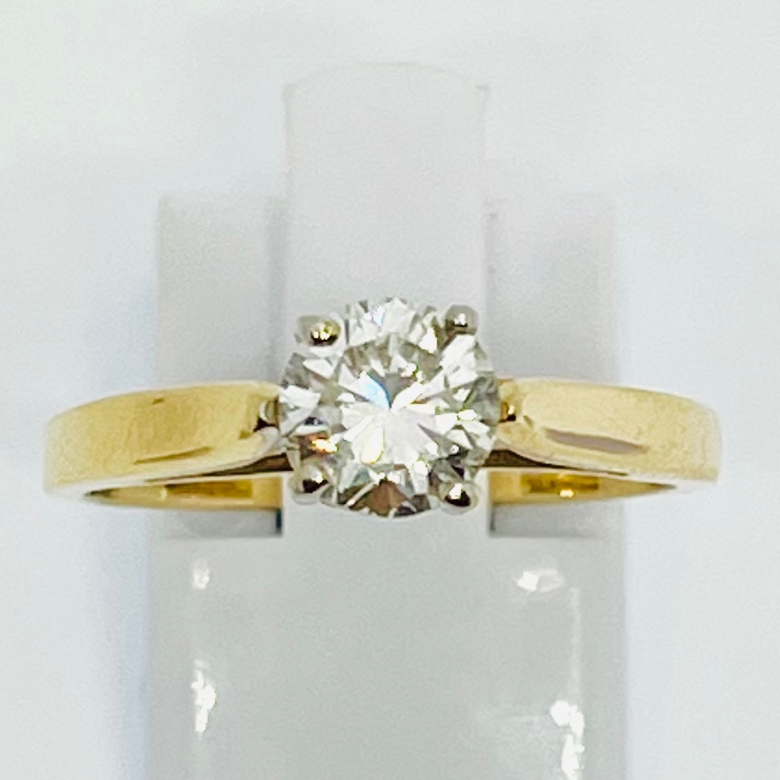 Solitaire Diamond Engagement Ring