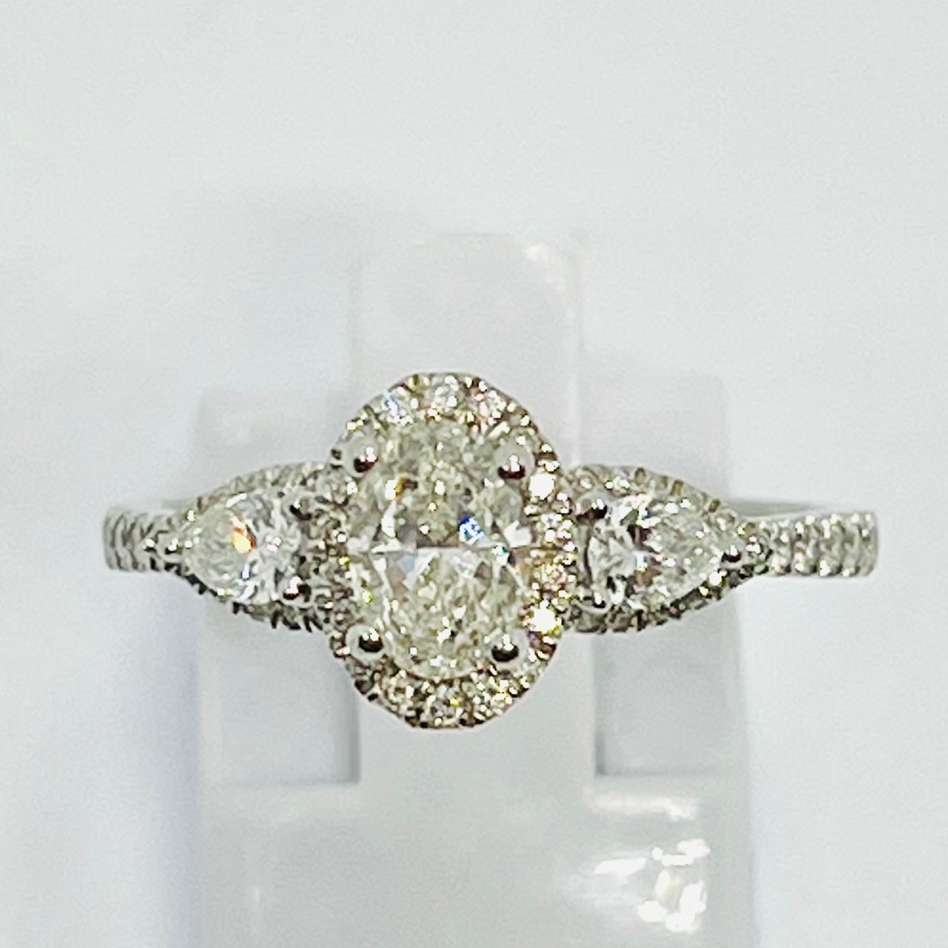 Solitaire Oval Cut Engagement Ring