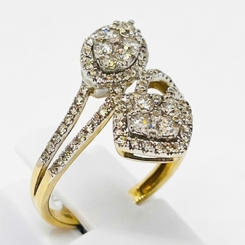 14K Diamond Fashion Ring