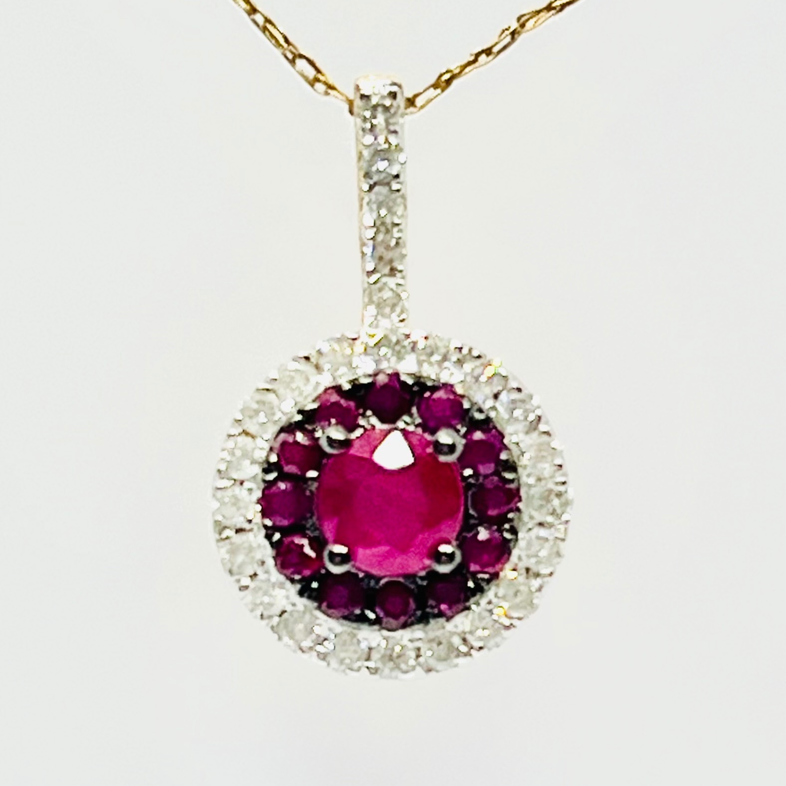 14K Ruby Pendant