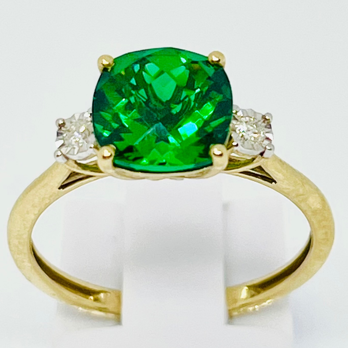 10K Garnet Gemstone Ring