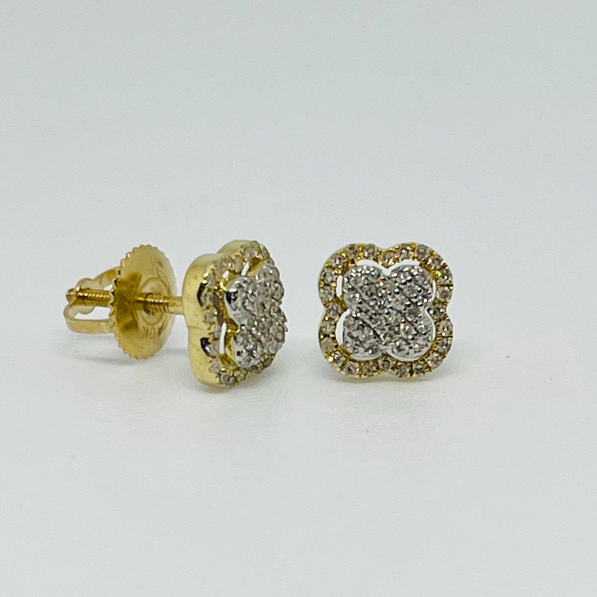 Diamond Fashion Stud Earrings