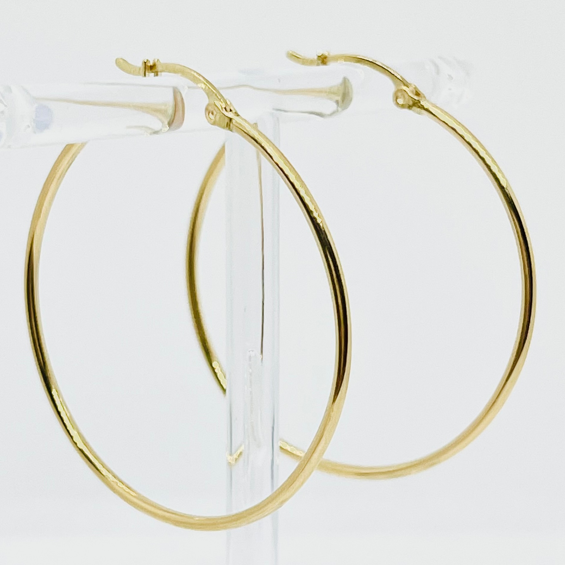 14K Gold Hoop Earrings